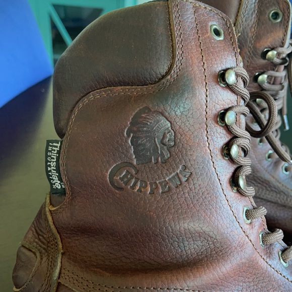 Chippewa men’s logger boots Size 10 - Picture 12 of 13